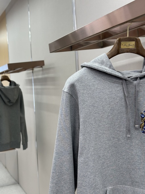 ディオールコピー 刺繍ロゴ入りコットン製フード付きスウェットシャツ