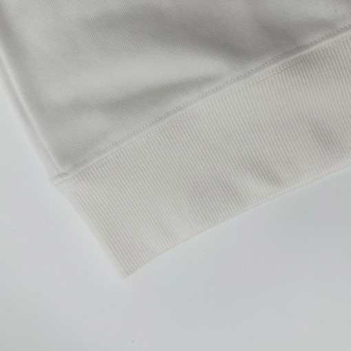 ミュウミュウ 刺繍ロゴ入りクルーネック スウェットシャツ