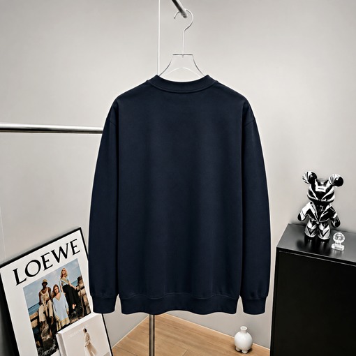ディオールスーパーコピー ロゴ刺繍入りクルーネック スウェットシャツ