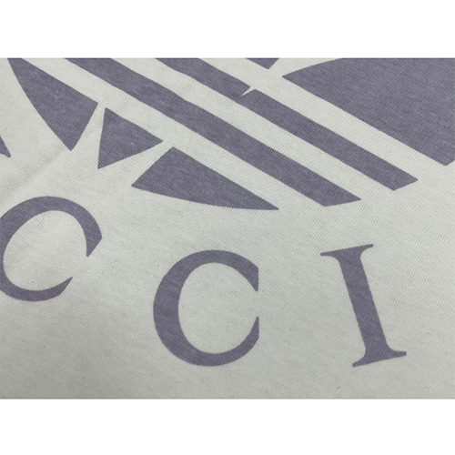 アディダス × グッチ コピーコラボ  メンズ レディース 半袖Tシャツ