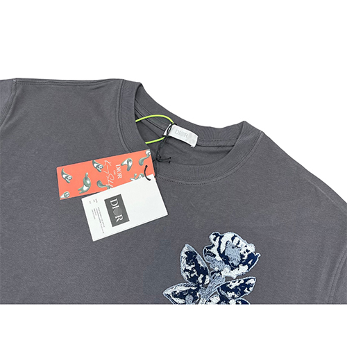 ディオールコピー × ALEX FOXTON コラボ メンズ レディース 半袖Tシャツ