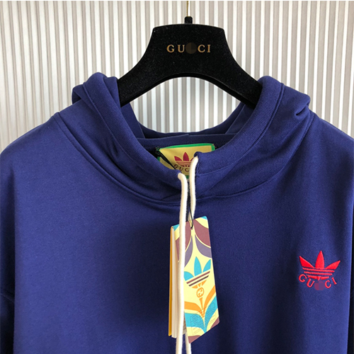 アディダス × グッチ スーパーコピーコラボ  メンズレディース パーカー フード Tシャツ  高品質