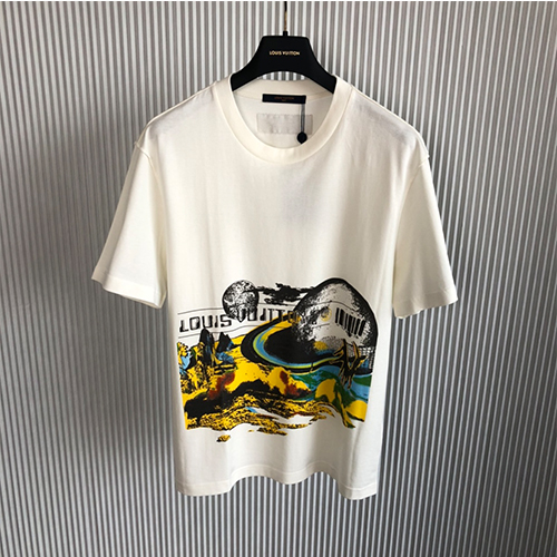 ルイヴィトン偽物 メンズ レディース 半袖Tシャツ 高品質