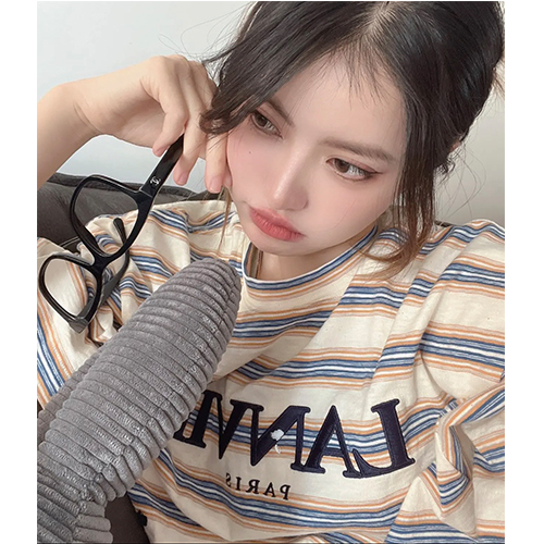 ランバン 偽物メンズ レディース 半袖 Tシャツ 高品質