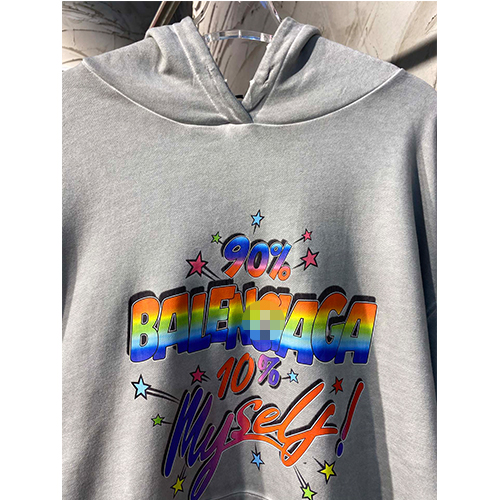 バレンシアガ 偽物 メンズ レディース スウェット Tシャツ