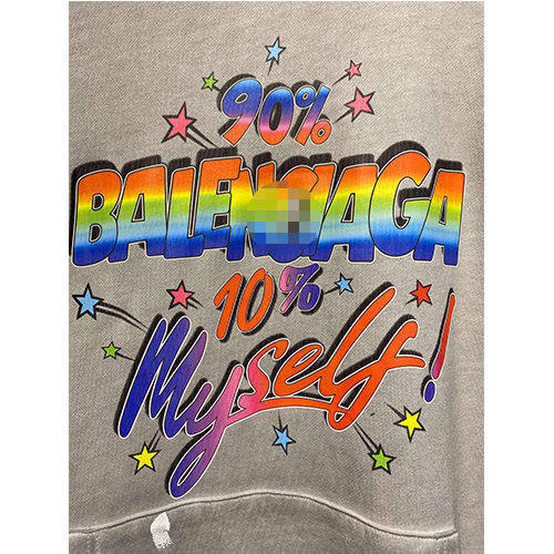 バレンシアガ 偽物 メンズ レディース スウェット Tシャツ