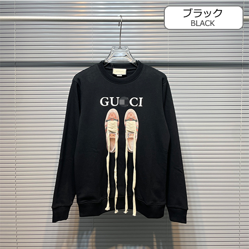 グッチ偽物 メンズ レディース スウェットTシャツ