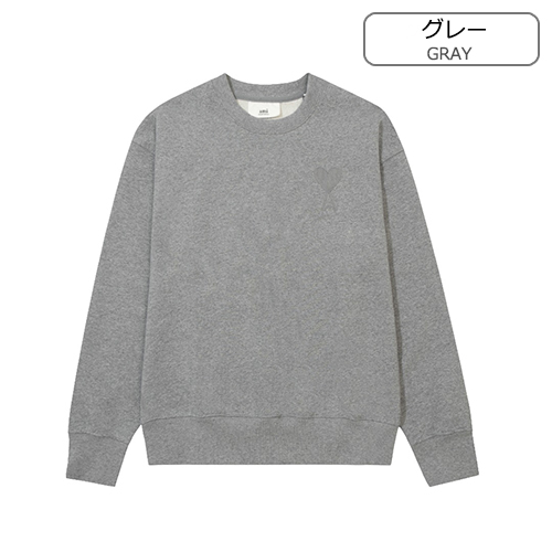アミ 偽物 メンズ レディース スウェットTシャツ