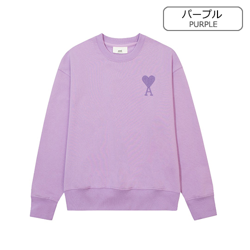 アミ 偽物 メンズ レディース スウェットTシャツ