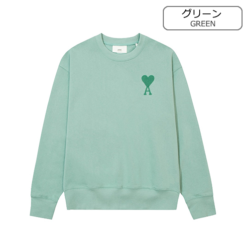 アミ 偽物 メンズ レディース スウェットTシャツ