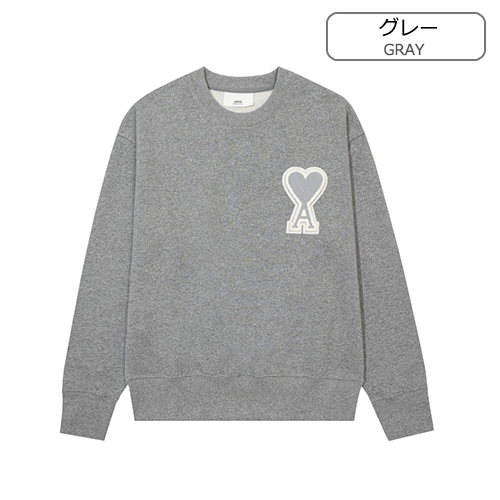 アミ 偽物メンズ レディース スウェットTシャツ