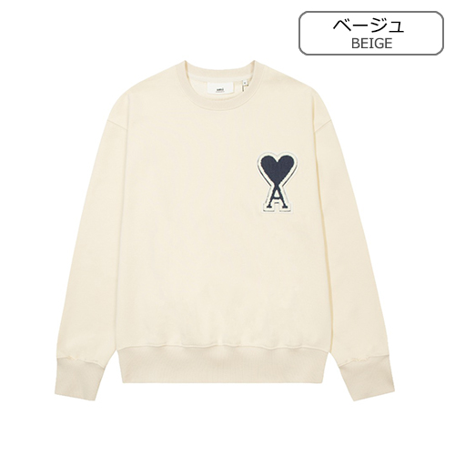 アミ 偽物メンズ レディース スウェットTシャツ