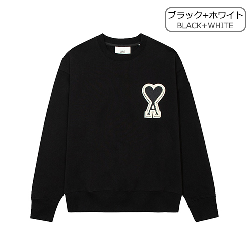 アミ 偽物メンズ レディース スウェットTシャツ