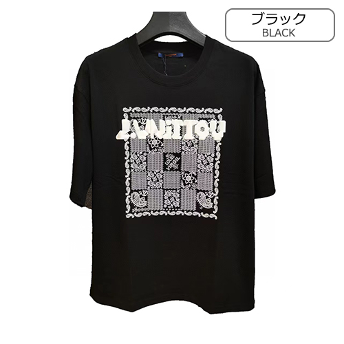 ルイヴィトン偽物 メンズ レディース 半袖Tシャツ