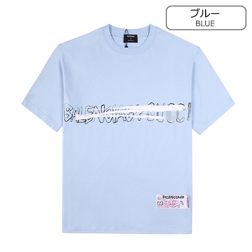 グッチスーパーコピー × バレンシアガ コラボ メンズレディース Tシャツ半袖ファッション 高品質