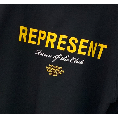 リプレゼント偽物 × MANCHESTER コラボ メンズレディース パーカー フード Tシャツ