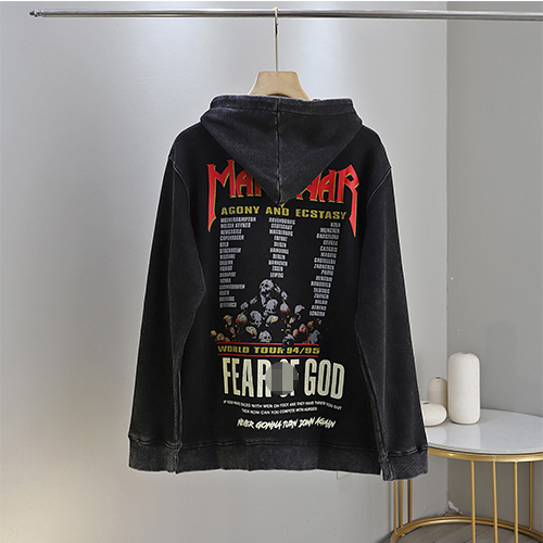 フィアオブゴッド偽物  メンズレディース パーカー フード Tシャツ