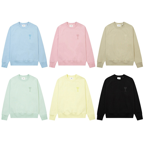 アミ偽物  メンズ レディース スウェットTシャツ