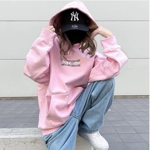 シュプリームスーパーコピー × バーバリー コラボ メンズレディース パーカー フード Tシャツ 高品質