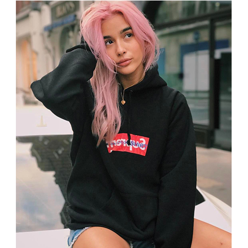 シュプリームスーパーコピー × コムデギャルソン  コラボ メンズレディース パーカー フード Tシャツ  高品質