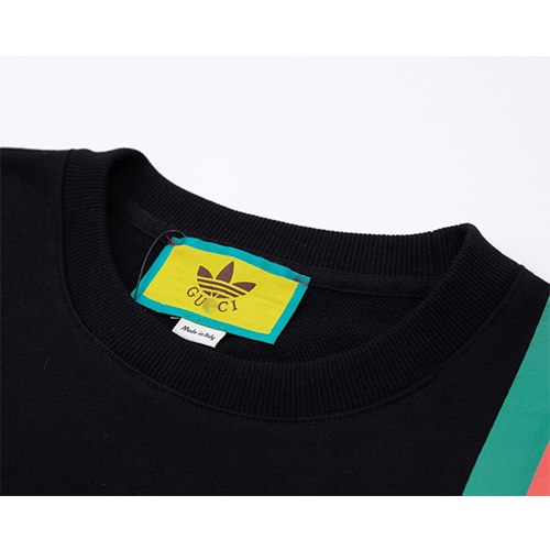 グッチスーパーコピー × アディダス コラボ メンズ レディース スウェットTシャツ