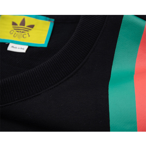 グッチスーパーコピー × アディダス コラボ メンズ レディース スウェットTシャツ