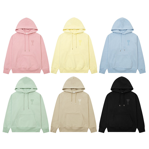 アミ偽物 メンズレディース パーカー フード Tシャツ