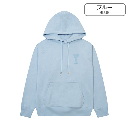 アミ偽物 メンズレディース パーカー フード Tシャツ