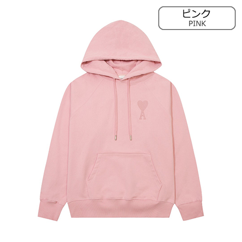 アミ偽物 メンズレディース パーカー フード Tシャツ