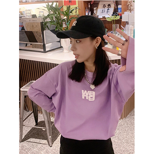 アレキサンダーワン偽物 メンズ レディース 長袖 Tシャツ ロンT