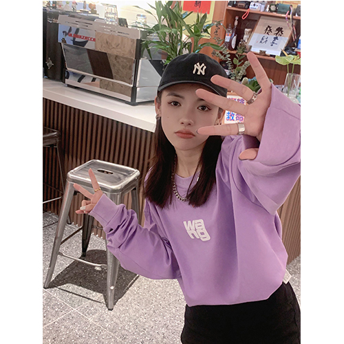 アレキサンダーワン偽物 メンズ レディース 長袖 Tシャツ ロンT