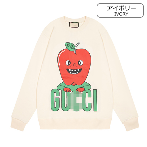 グッチ偽物  メンズ レディース スウェットTシャツ