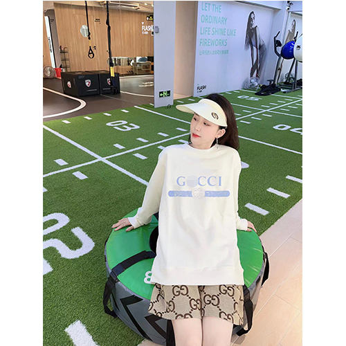 グッチ  偽物メンズ レディース スウェットTシャツ