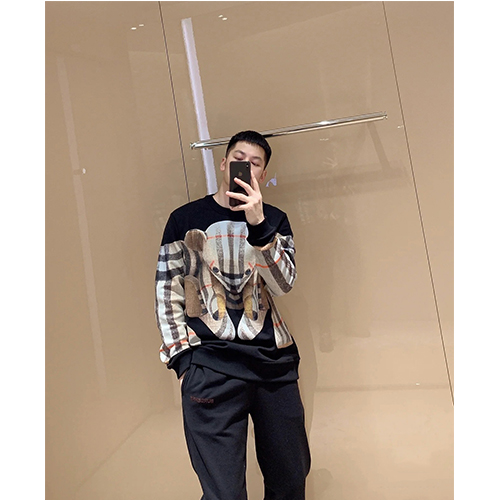 バーバリー偽物メンズ レディース スウェットTシャツ