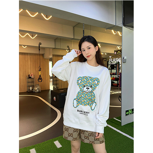 バーバリー 偽物メンズ レディース スウェットTシャツ