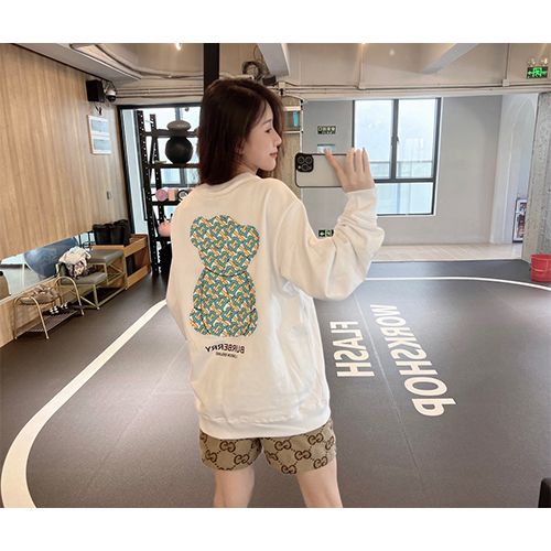 バーバリー 偽物メンズ レディース スウェットTシャツ