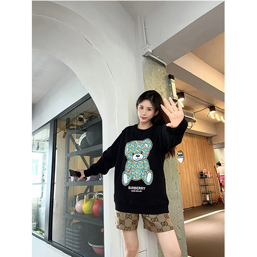 バーバリー 偽物メンズ レディース スウェットTシャツ