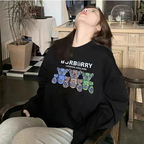 バーバリー偽物メンズ レディース スウェットTシャツ
