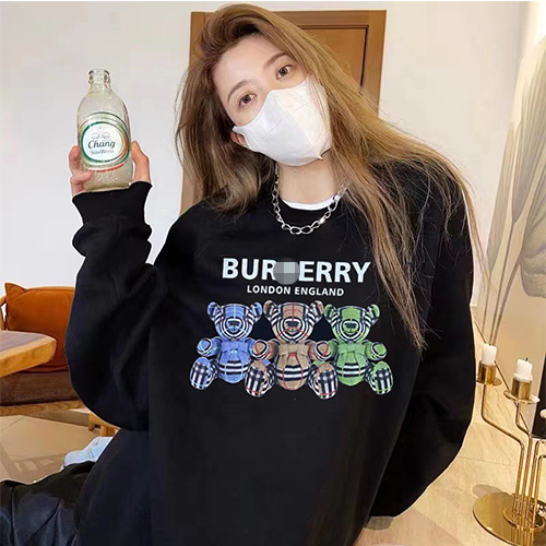 バーバリー偽物メンズ レディース スウェットTシャツ