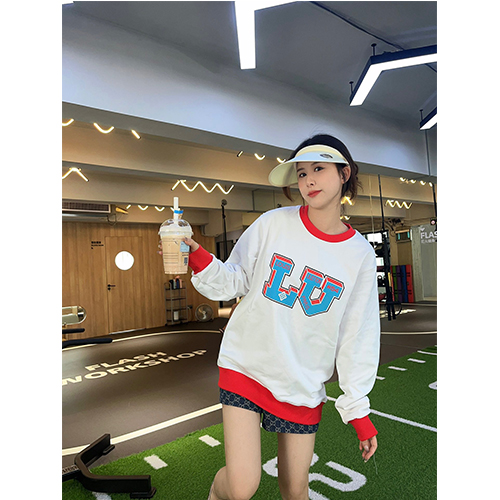 ルイヴィトン偽物 メンズ レディース スウェットTシャツ