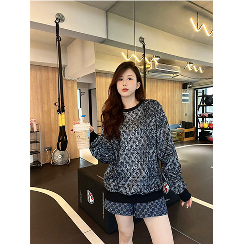 ルイヴィトン偽物 メンズ レディース スウェットTシャツ