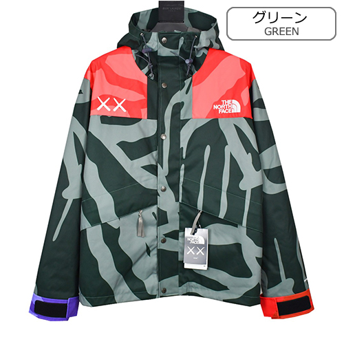 ノースフェイススーパーコピー × KAWS コラボ メンズファッション ジャケットアウター