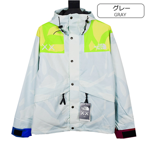 ノースフェイススーパーコピー × KAWS コラボ メンズファッション ジャケットアウター