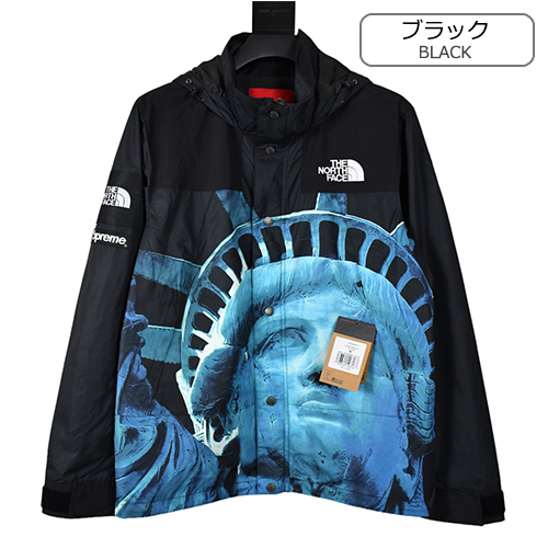 シュプリーム スーパーコピー × ノースフェイス コラボ メンズファッション ジャケットアウター