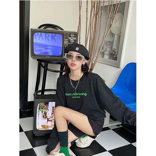 アレキサンダーワン偽物 ンズ レディース 長袖 Tシャツ ロンT