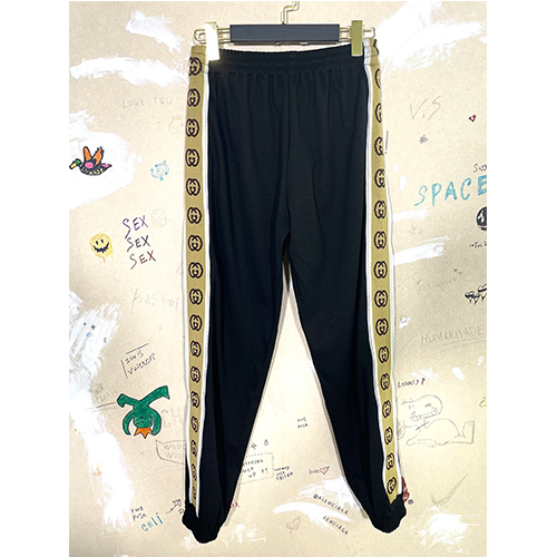 グッチ メンズ レディース スウェットパンツ ファッション