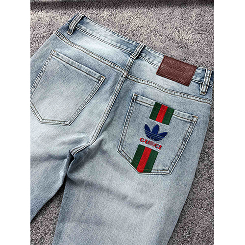 グッチ 偽物  メンズファッションデニムパンツ   高品質
