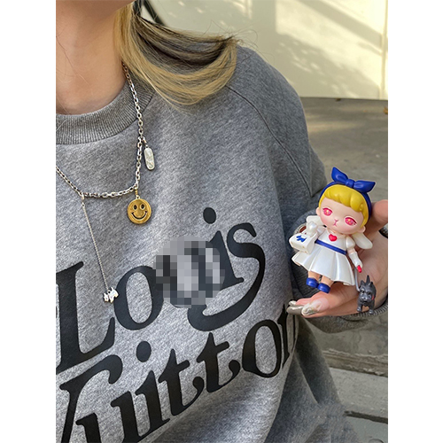 ルイヴィトン偽物 メンズ レディース スウェットTシャツ