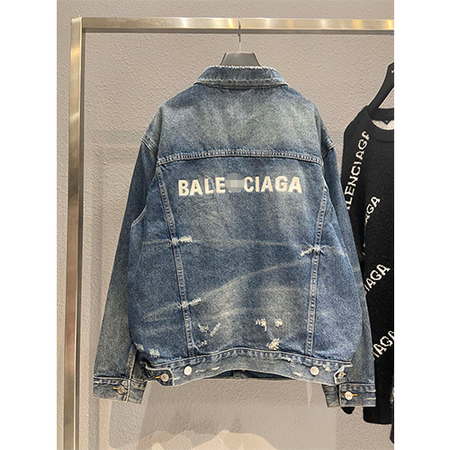 バレンシアガ 服コピー メンズ レディース デニム ジャケット 高品質