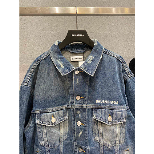 バレンシアガ 服コピー メンズ レディース デニム ジャケット 高品質
